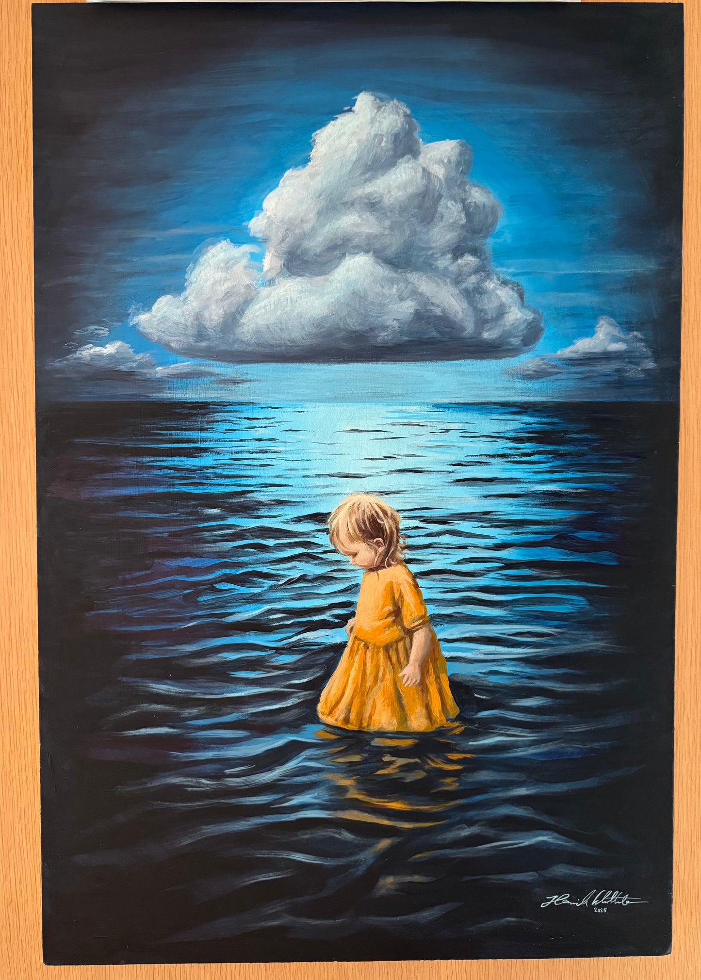 "Under" original painting