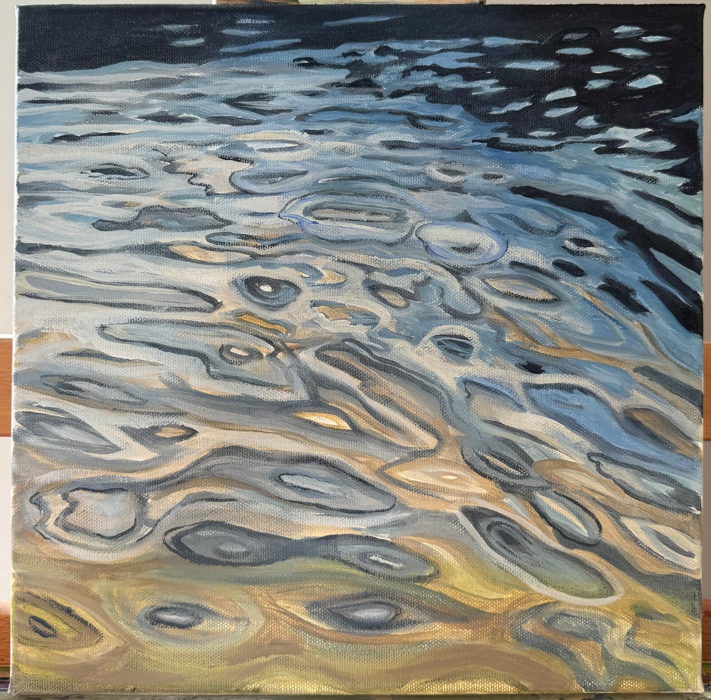 "Vattenyta" (Surface) original painting