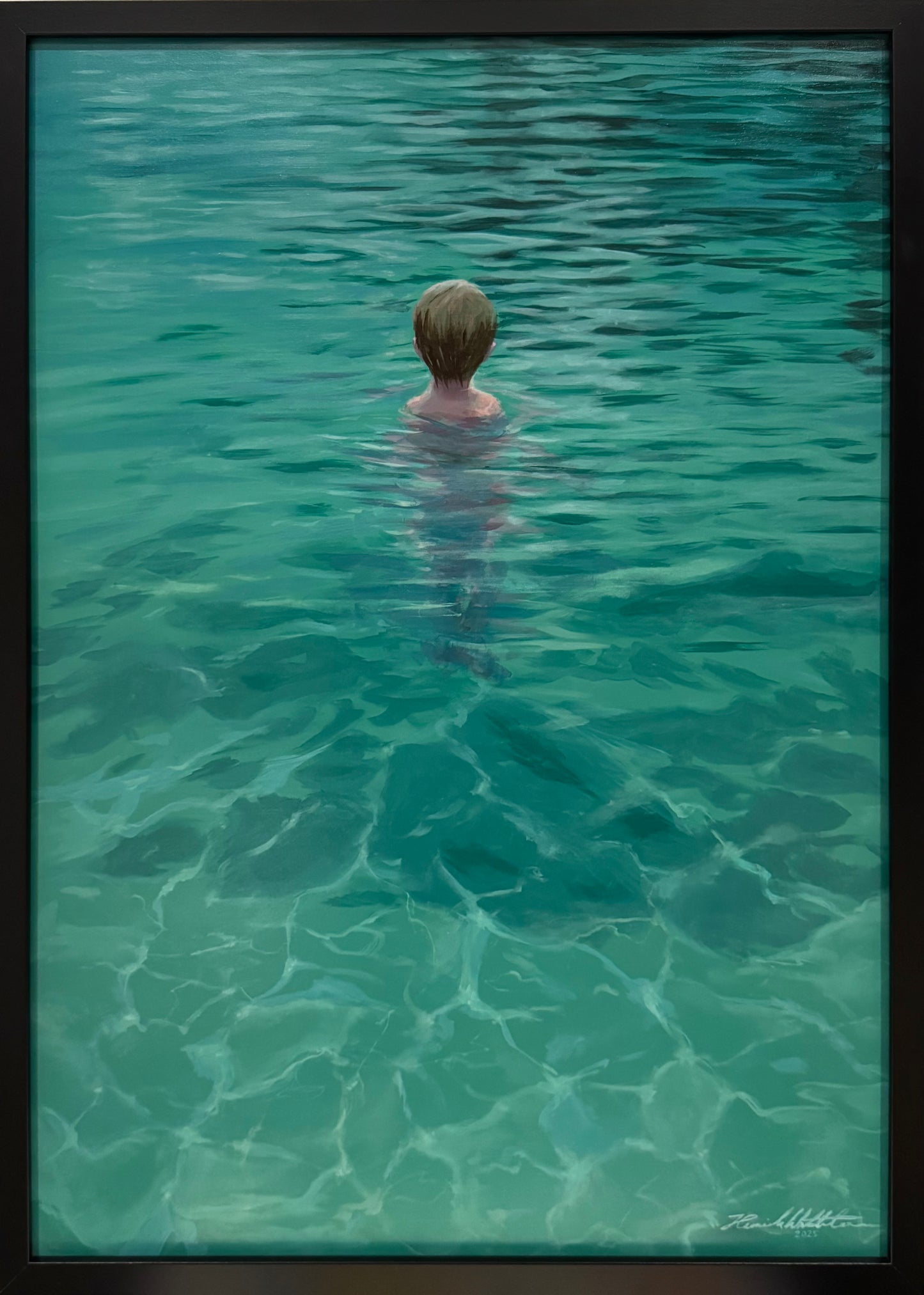 "Klart vatten" original painting