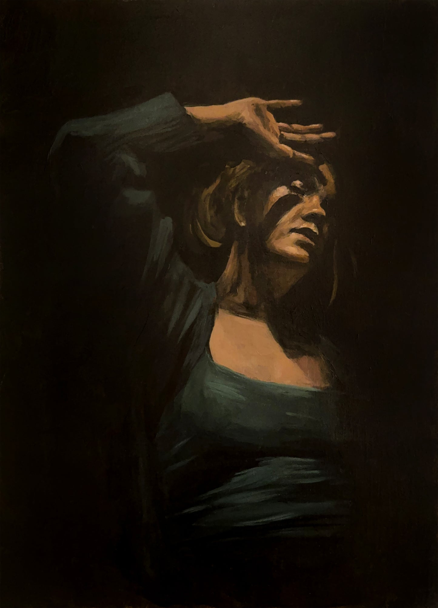 "Bländad" (Blinded) fine art print