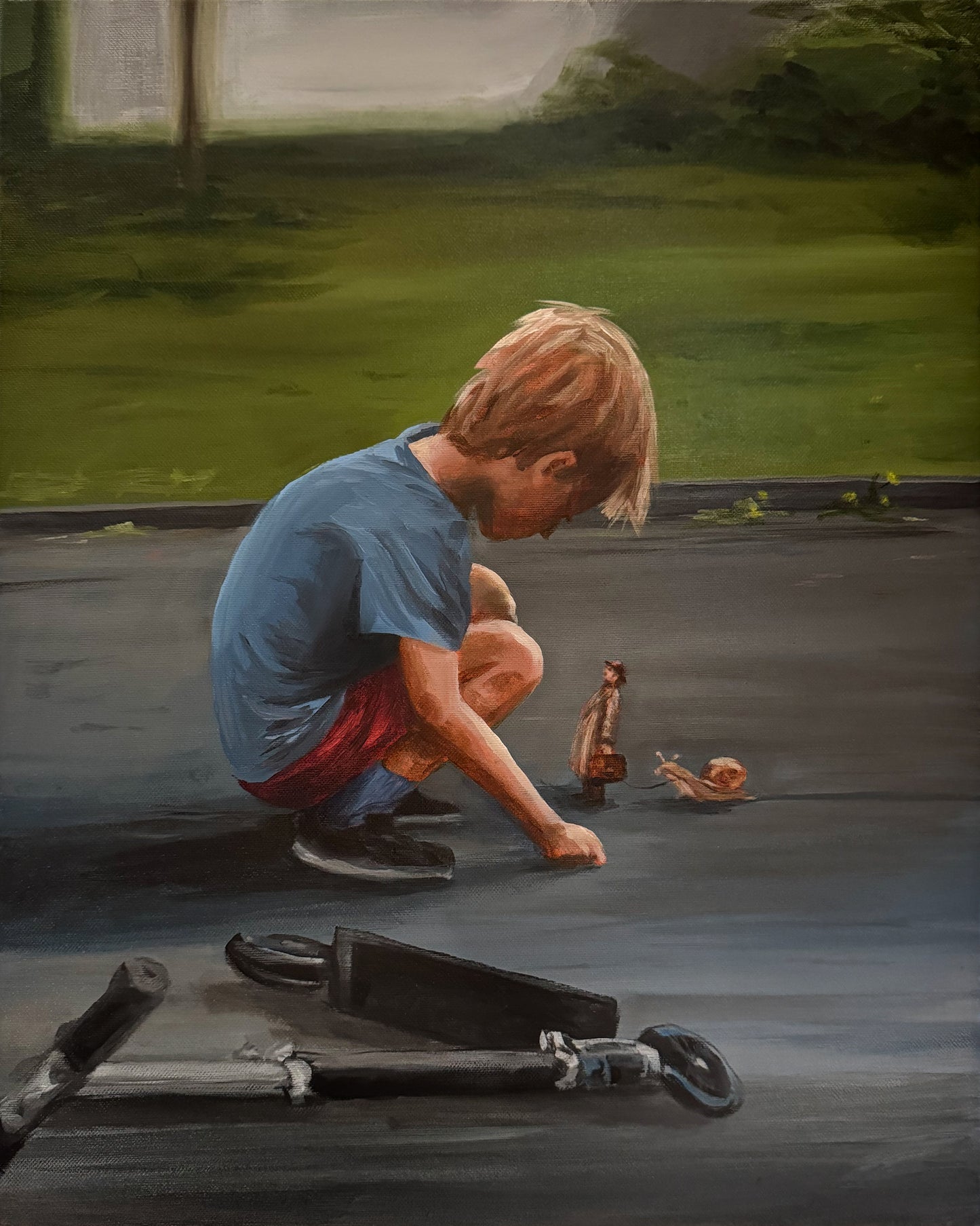 "En liten herre" fine art print