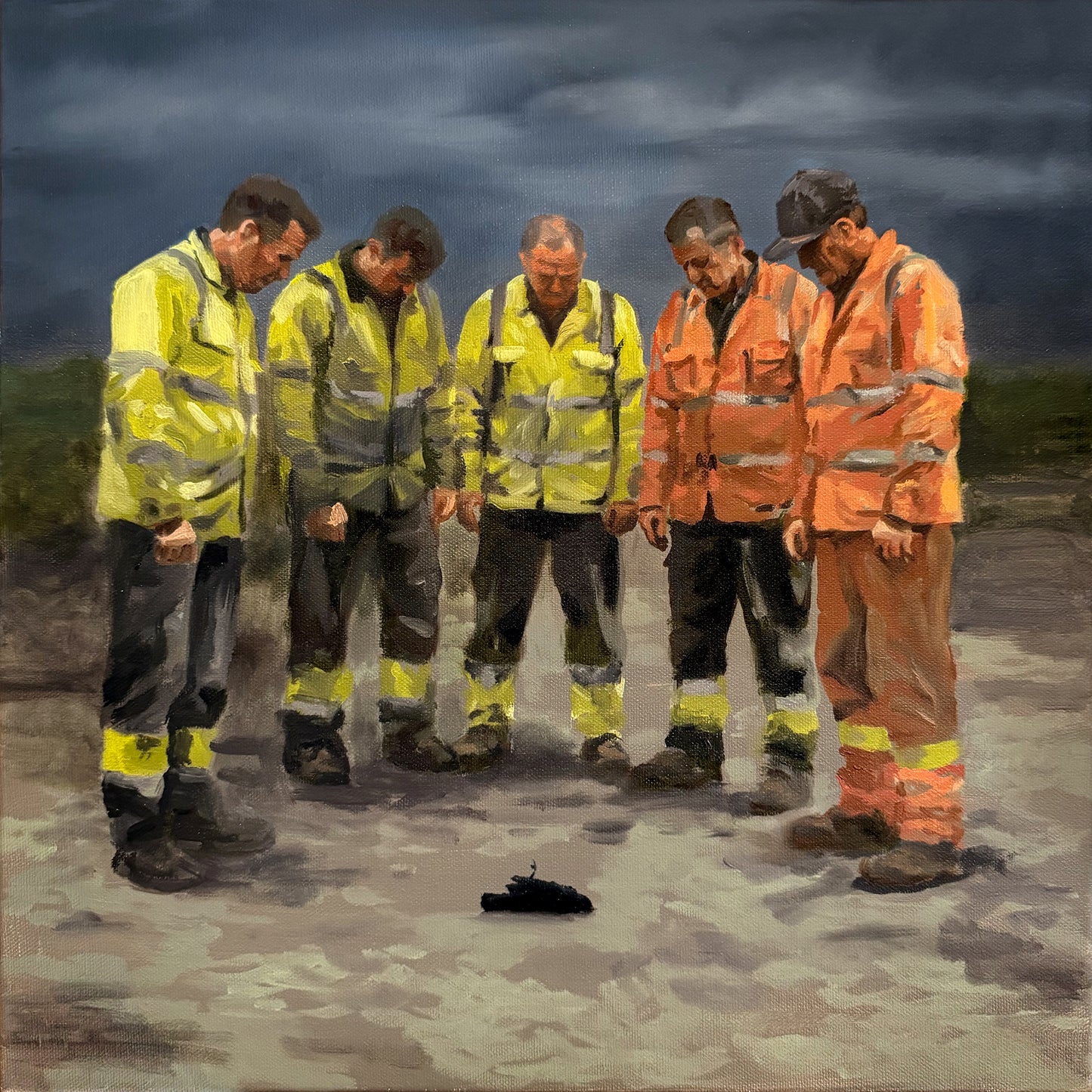 "Männen" art poster