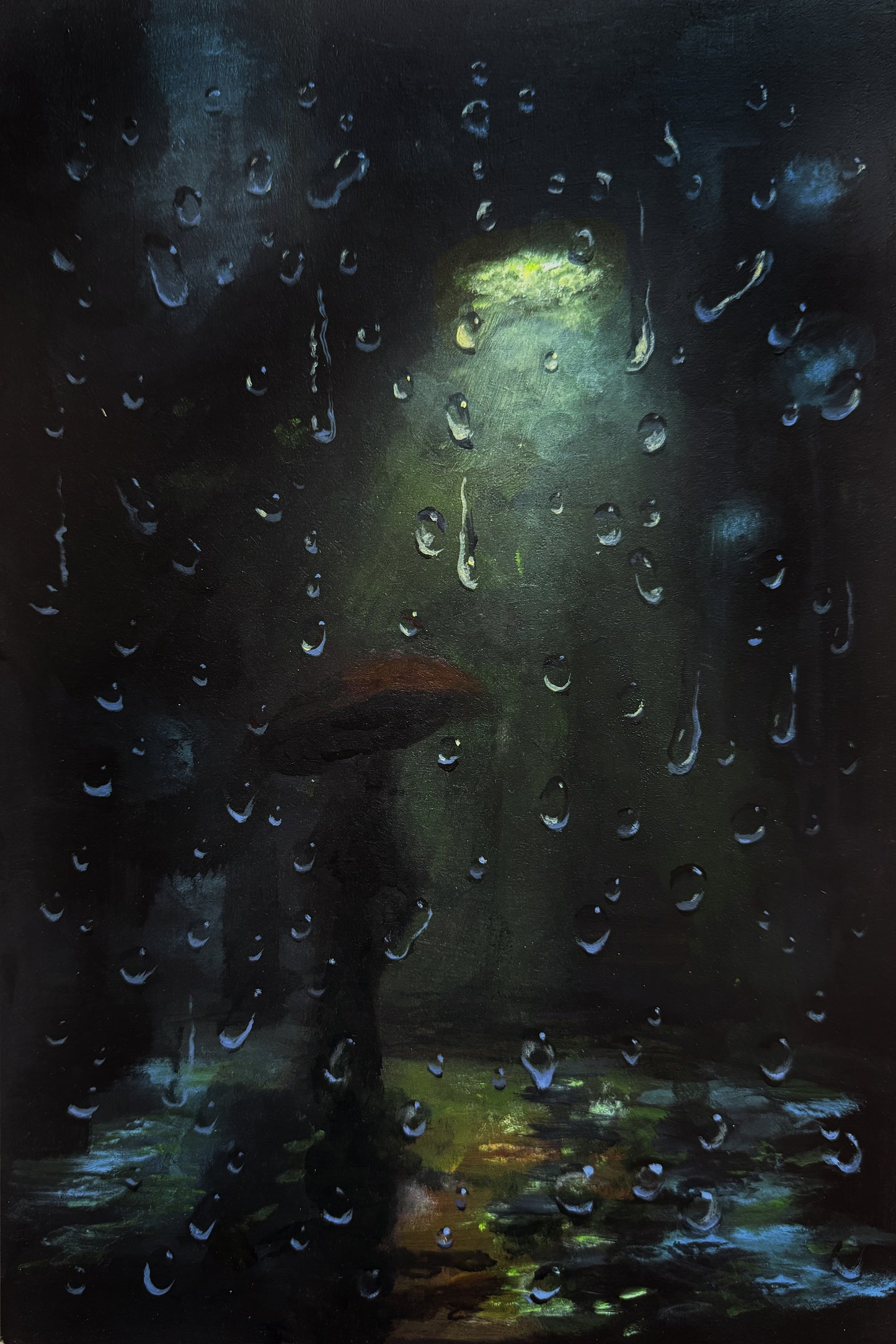 "Rött paraply" fine art print