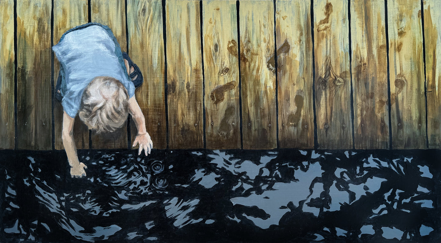 "Svart vatten" (Black water) fine art print