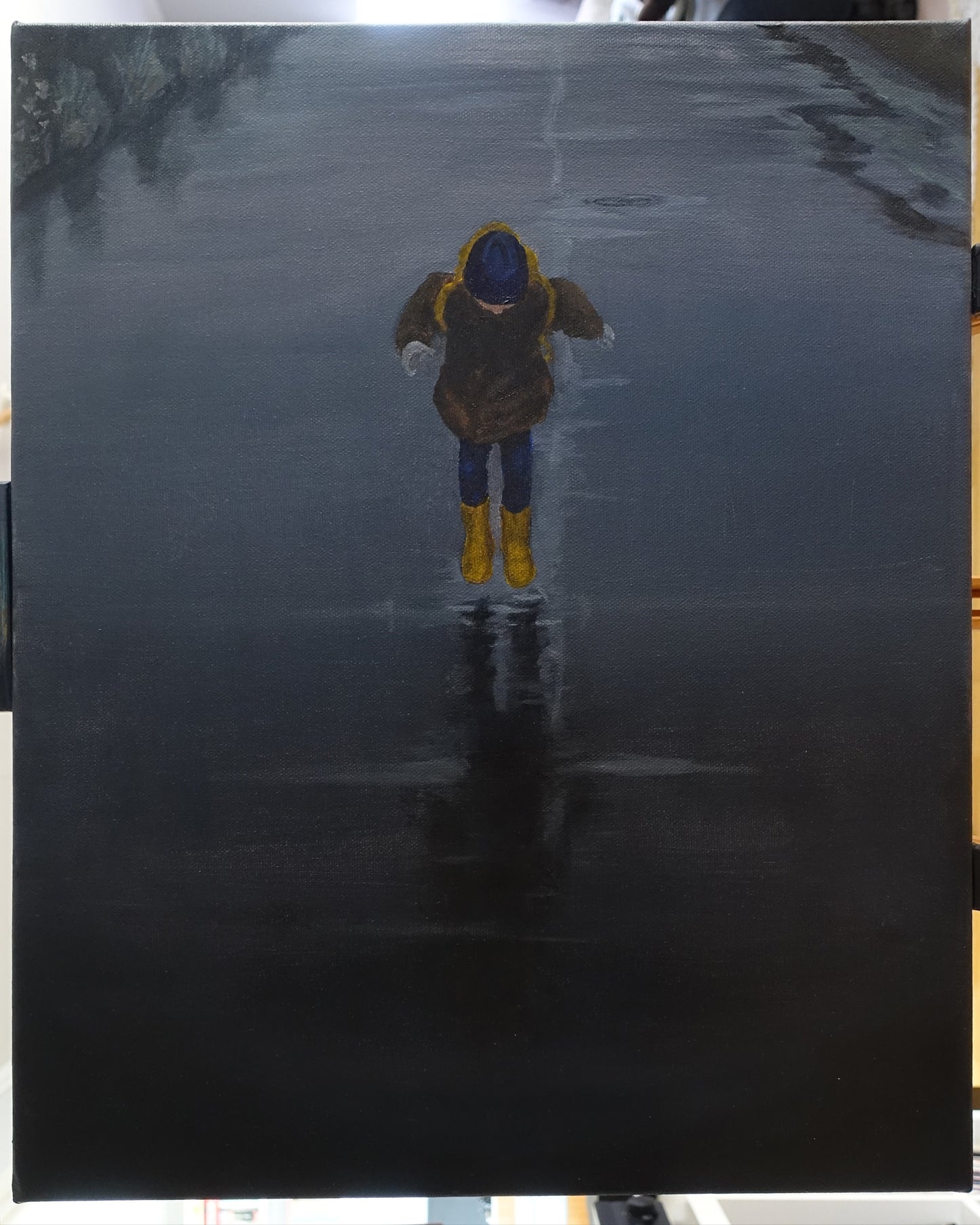 "Framtidshopp" original painting