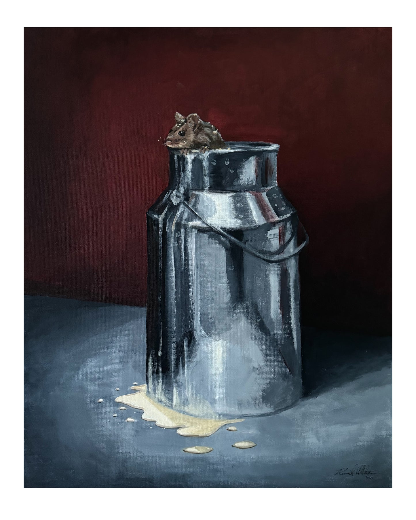 "Grädde" (Cream) fine art print