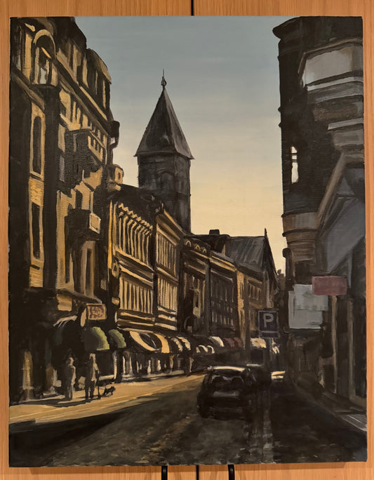 "Klostergatan" original painting