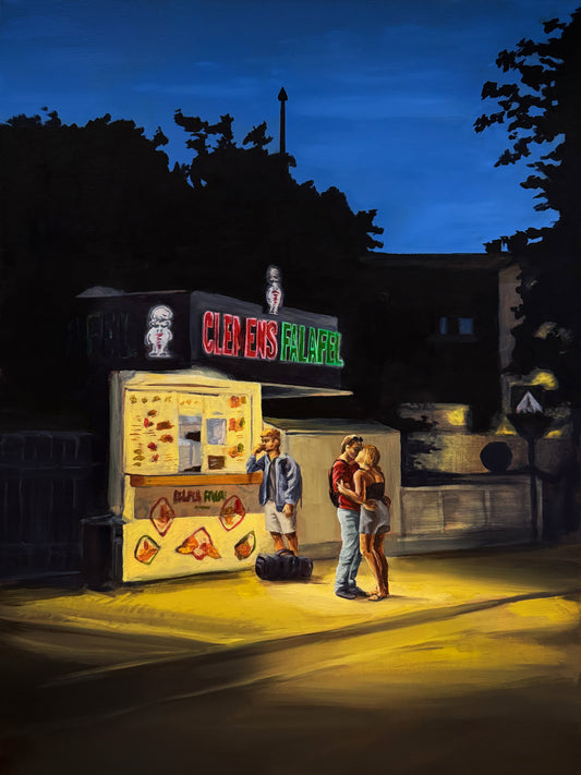 "Falafel" art poster