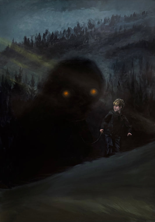 "Följeslagare" art poster