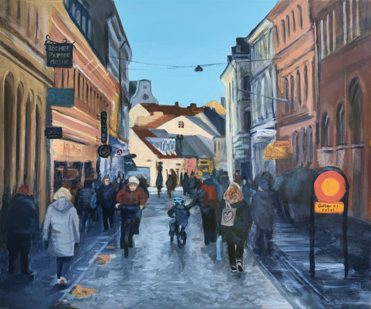 "Lilla Fiskaregatan" art poster