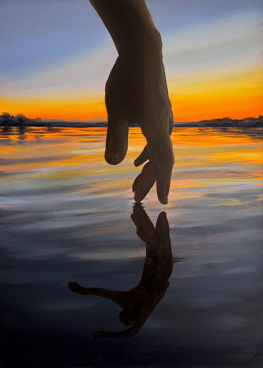 "Reflektion" art poster